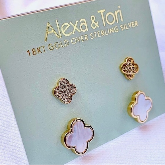 Alexa & Tori Jewelry - ❌SOLD❌ Alexa & Tori 18K Sterling Silver Earrings